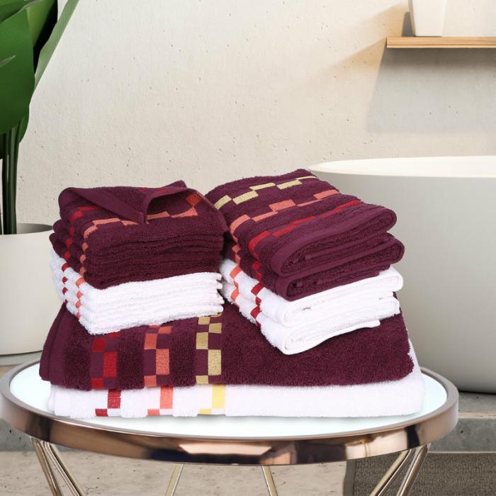 Delpha Towel Combo – Set Of Fourteen  |   Bath Towels Bath Linens Bath Towels