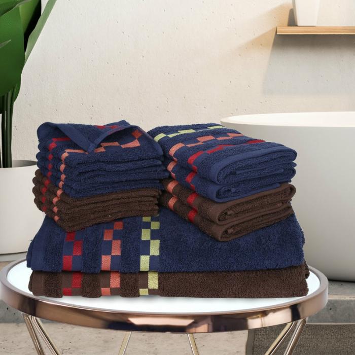 Delpha Towel Combo – Set Of Fourteen  |   Bath Towels Bath Linens Bath Towels