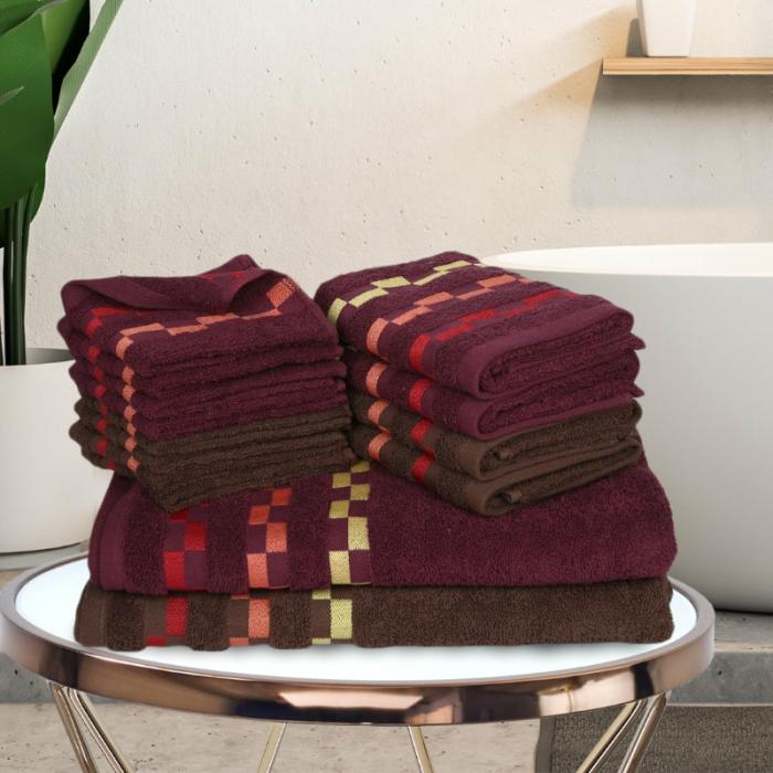 Delpha Towel Combo – Set Of Fourteen  |   Bath Towels Bath Linens Bath Towels