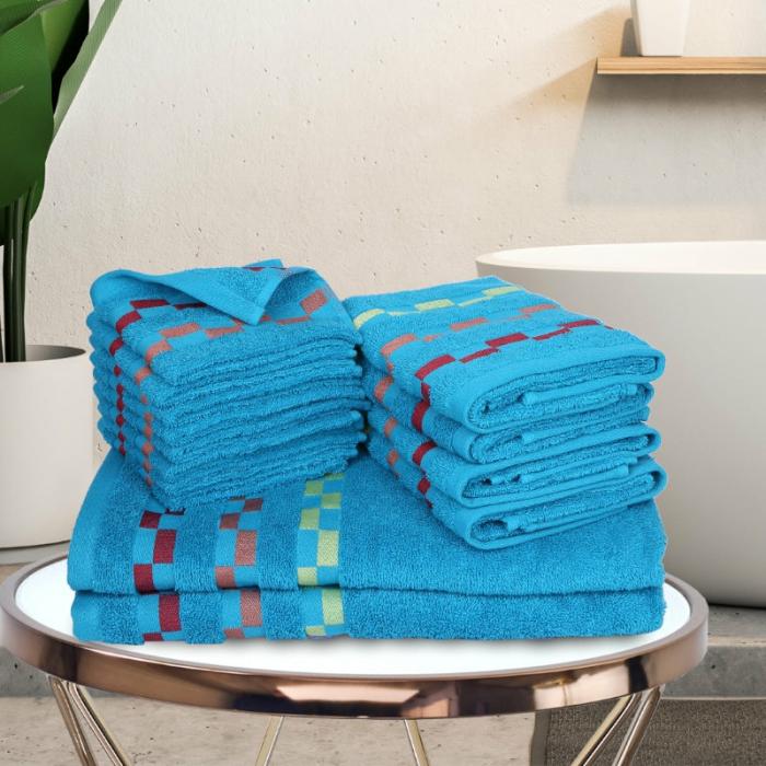 Delpha Towel Combo – Set Of Fourteen  |   Bath Towels Bath Linens Bath Towels