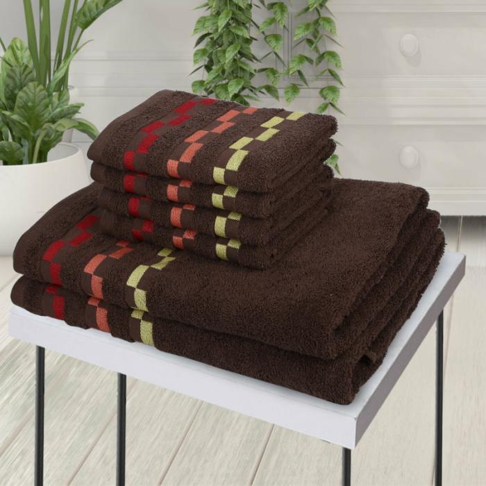 Delpha Towel Combo – Set Of Six  |   Bath Towels Bath Linens Bath Towels