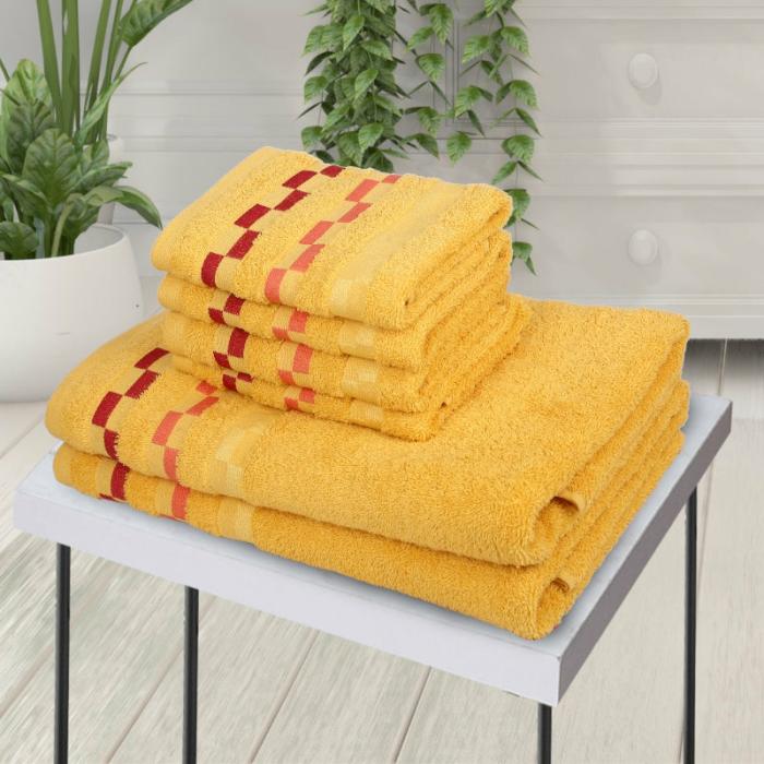 Delpha Towel Combo – Set Of Six  |   Bath Towels Bath Linens Bath Towels