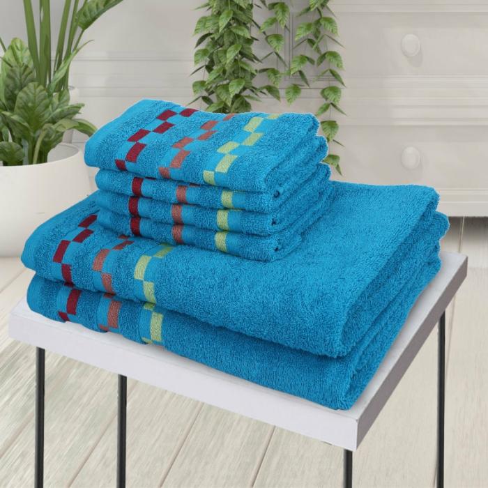 Delpha Towel Combo – Set Of Six  |   Bath Towels Bath Linens Bath Towels