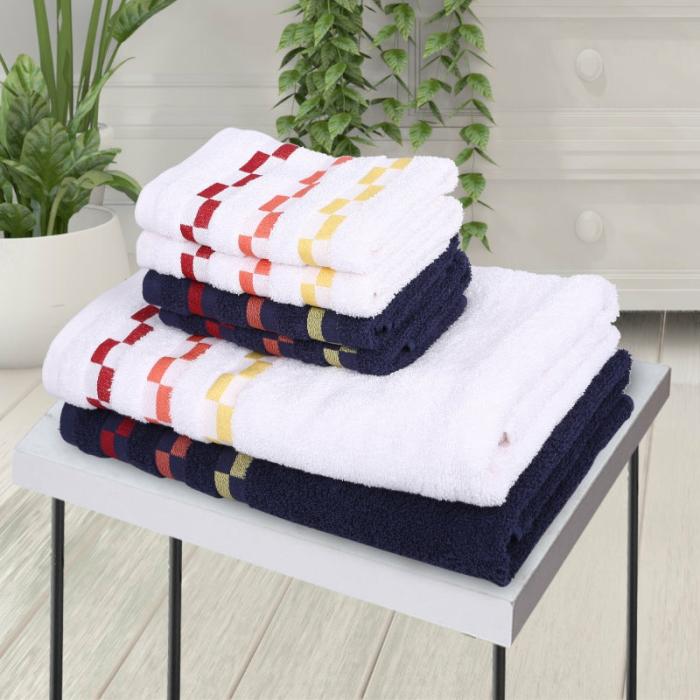 Delpha Towel Combo – Set Of Six  |   Bath Towels Bath Linens Bath Towels