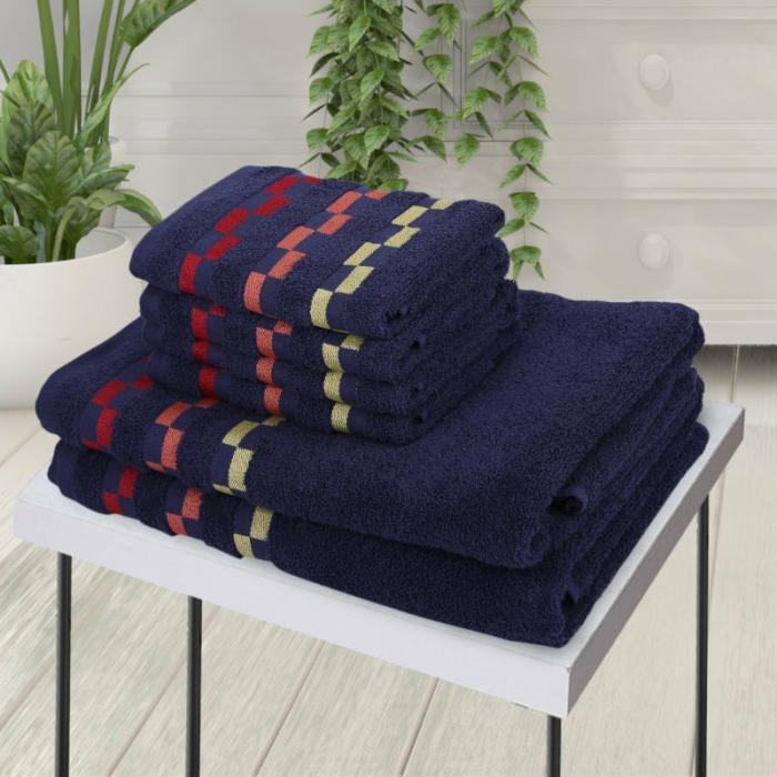 Delpha Towel Combo – Set Of Six  |   Bath Towels Bath Linens Bath Towels