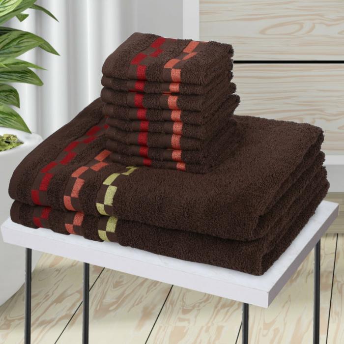 Delpha Towel Combo – Set Of Ten  |   Bath Towels Bath Linens Bath Towels