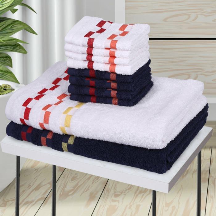 Delpha Towel Combo – Set Of Ten  |   Bath Towels Bath Linens Bath Towels