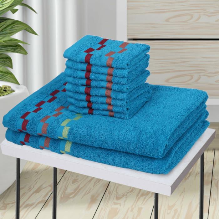 Delpha Towel Combo – Set Of Ten  |   Bath Towels Bath Linens Bath Towels