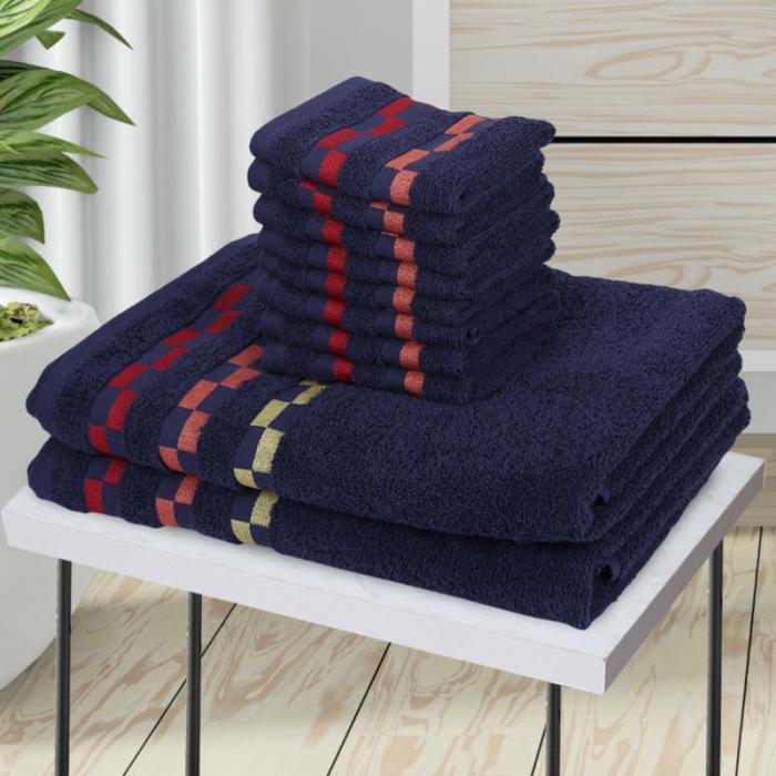 Delpha Towel Combo – Set Of Ten  |   Bath Towels Bath Linens Bath Towels