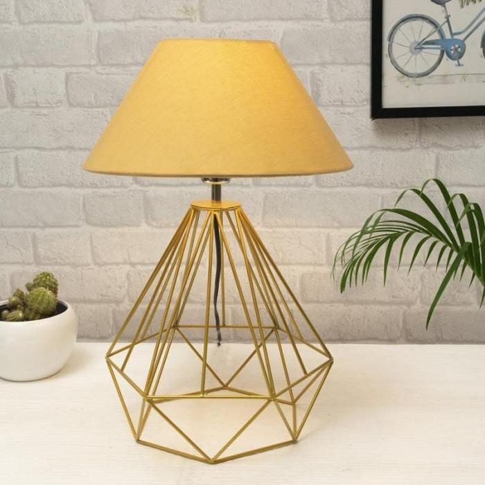 Diamond Dust Gold Table Lamp  |   Table Lamps Lamps & Lighting Gold