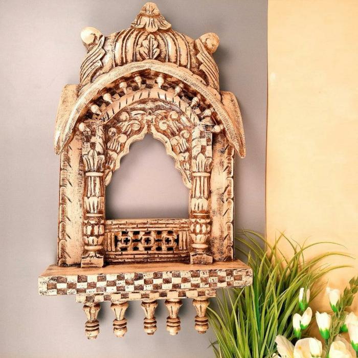 Dimara Jharokha Wall Accent  |   Wall Accents Wall Accents Brown