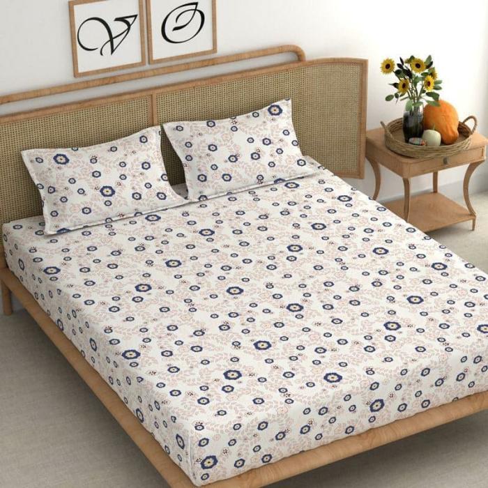 Dora Printed Bedsheet  |   Floral Bedsheets Bedsheets Floral Bedsheets