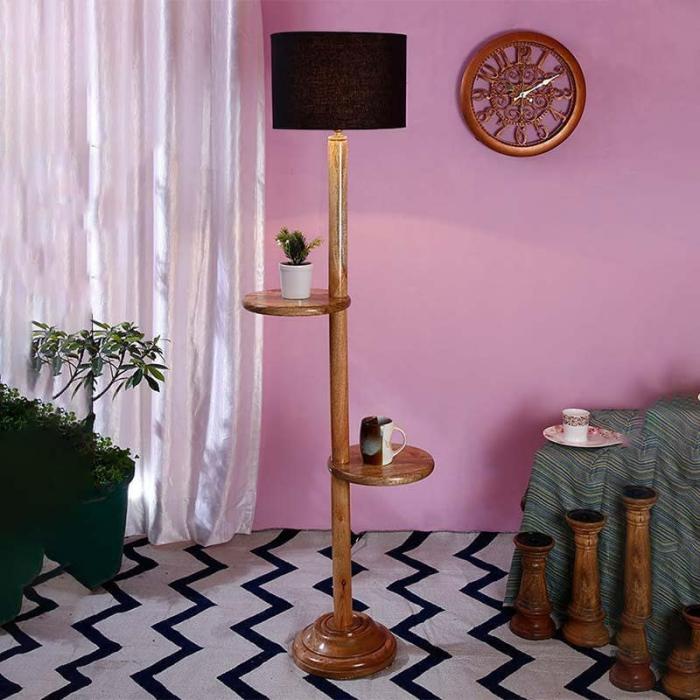 Double Trouble Floor Lamp  |   Floor Lamps Floor Lamps Black