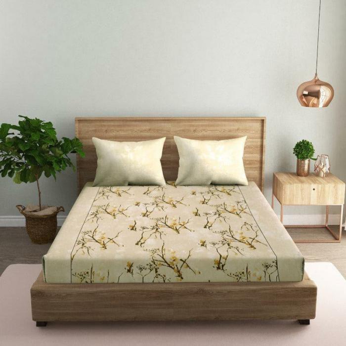 Dreamy Meadow Bedsheet  |   Floral Bedsheets Bedsheets Floral Bedsheets