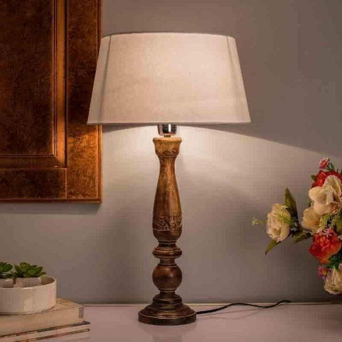 Earthie Table Lamp  |   Table Lamps Lamps & Lighting Brown, White