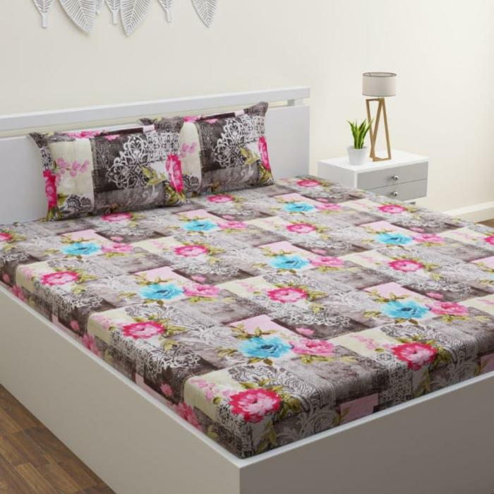 Ebba Floral Bedsheet  |   Abstract Bedsheets Abstract Bedsheets Abstract Bedsheets