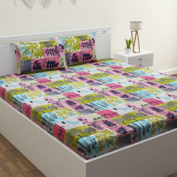 Ebba Floral Bedsheet  |   Abstract Bedsheets Abstract Bedsheets