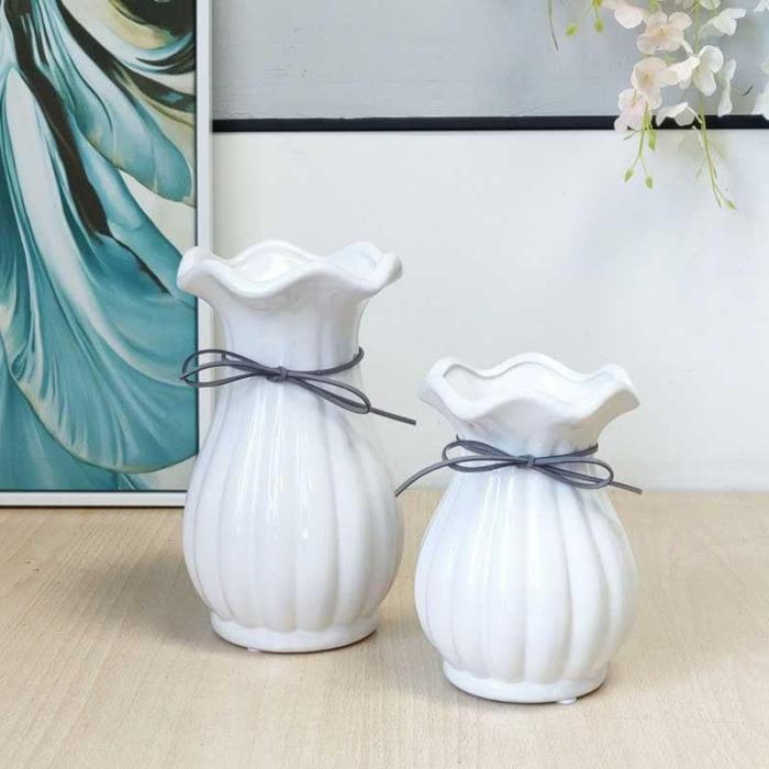 Eclectic Elegance Vase – Set Of Two  |   Vases Showpieces, Vases & Accent Bowls Vases