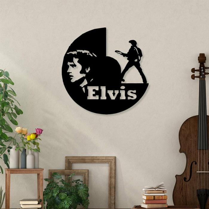 Elvis Presley Wall Art  |   Wall Accents Wall Accents Black