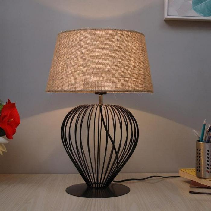 Emara Table Lamp  |   Table Lamps Lamps & Lighting Beige, Black