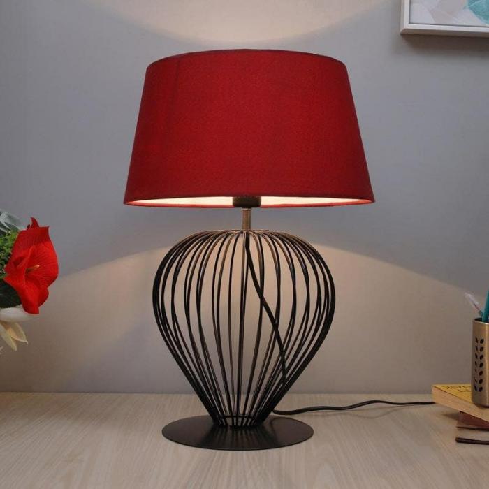 Emara Table Lamp  |   Table Lamps Lamps & Lighting Red, Black