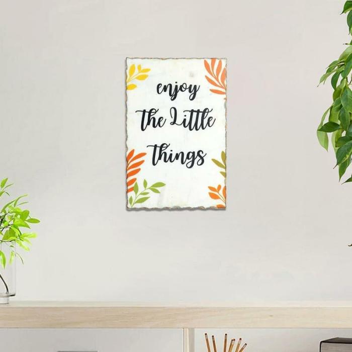 Enjoy Little Things Wall Accent  |   Wall Accents Wall Accents Multicolor