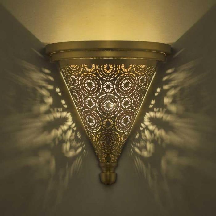 Enlightened Conical Wall Lamp  |   Wall Lamps Lamps & Lighting Gold