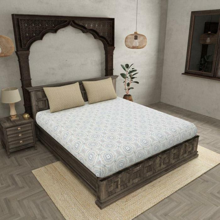 Erdene Fuse Bedsheet  |   Floral Bedsheets Bedsheets Floral Bedsheets