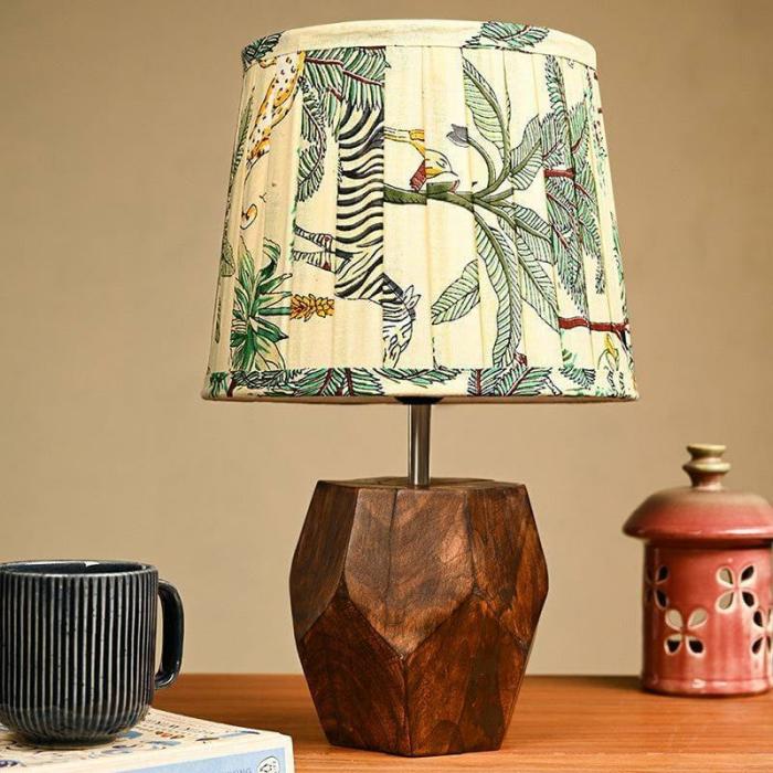 Estoile Wooden Table Lamp  |   Table Lamps Lamps & Lighting Brown, Green