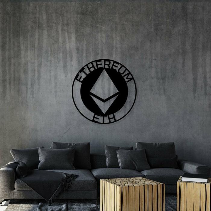 Ethereum Wall Art  |   Wall Accents Wall Accents Black