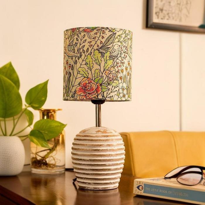 Ethnic Flair Dome Table Lamp  |   Table Lamps Lamps & Lighting Multicolor