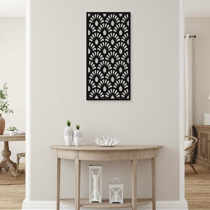 Ethnic Praga Panel Wall Art  |   Wall Accents Wall Accents Black