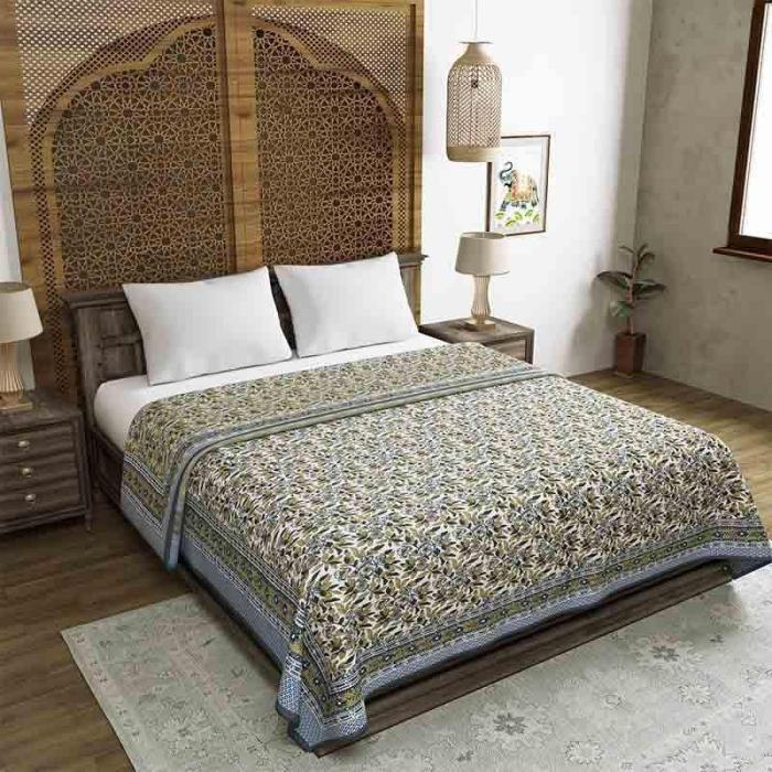 Euphemism Dohar  |   Dohars, Razai & Blankets Bedding Blue, Green