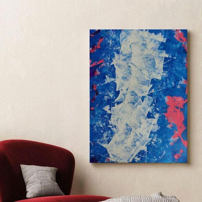 Evening Sky Abstract Painting  |   Wall Art & Paintings Wall Art & Paintings Blue