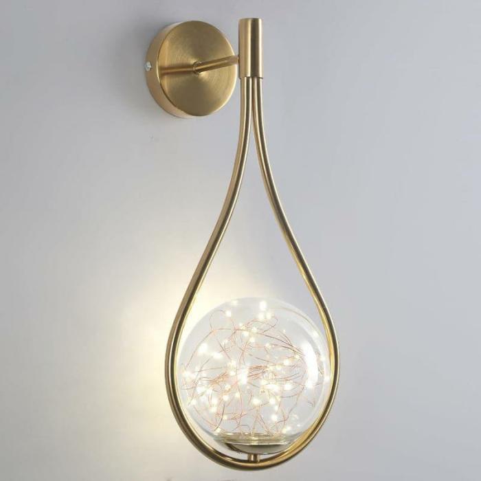 Fairy Glow Wall Lamp  |   Wall Lamps Lamps & Lighting Gold