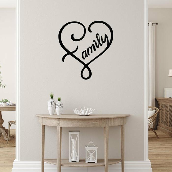 Family Wall Art  |   Wall Accents Wall Accents Black