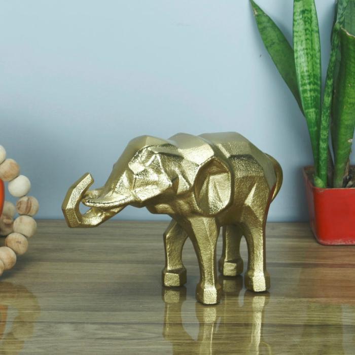 Fancy Ellie Aluminium Showpiece  |   Showpieces Showpieces Gold