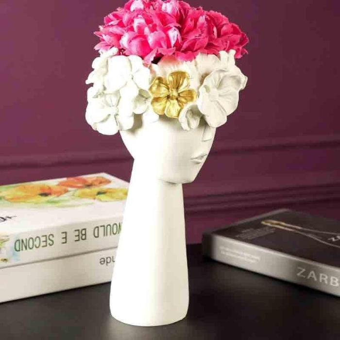 Feminine Face Planter  |   Vases Showpieces, Vases & Accent Bowls Vases