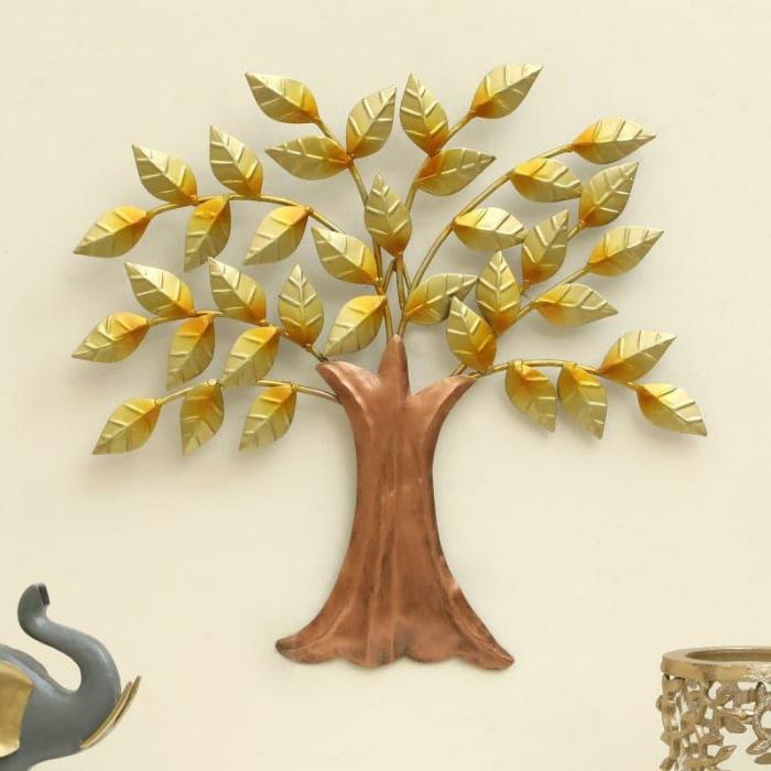 Festo Tree Wall Accent  |   Wall Accents Wall Accents Gold, Copper