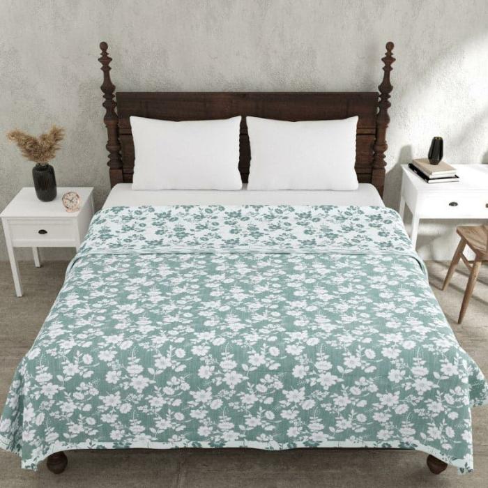 Flemi Floral Dohar  |   Dohars, Razai & Blankets Bedding Dohars, Razai & Blankets