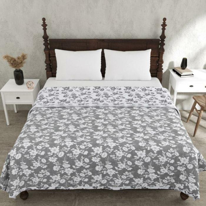 Flemi Floral Dohar  |   Dohars, Razai & Blankets Bedding Dohars, Razai & Blankets