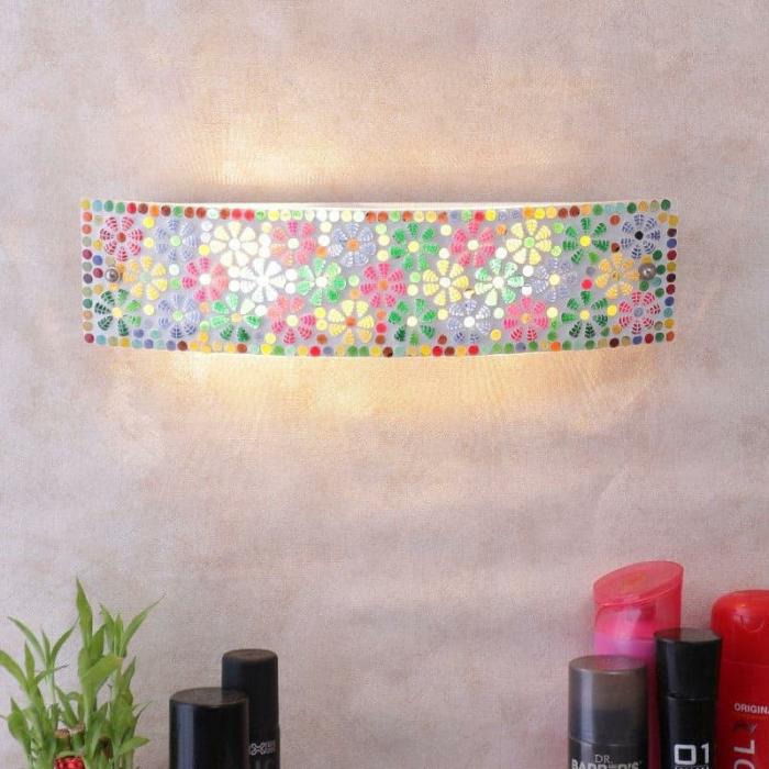 Floral Mantra Wall Lamp  |   Wall Lamps Lamps & Lighting Multicolor