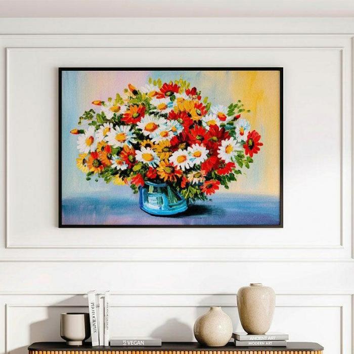 Flower Bouquet Wall Painting  |   Wall Art & Paintings Wall Art & Paintings Multicolor