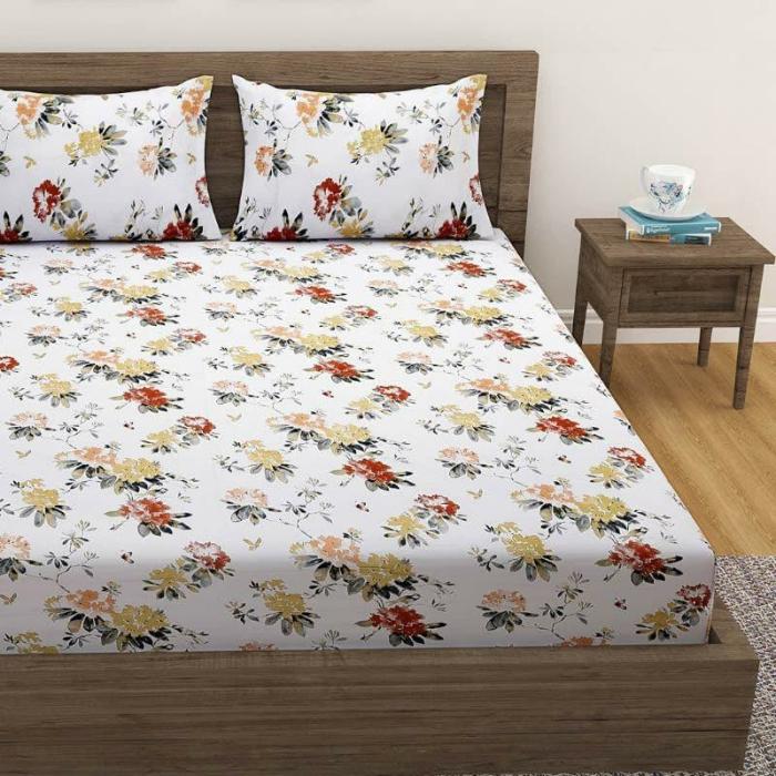 Flower Dance Bedsheet  |   Floral Bedsheets Bedsheets Floral Bedsheets