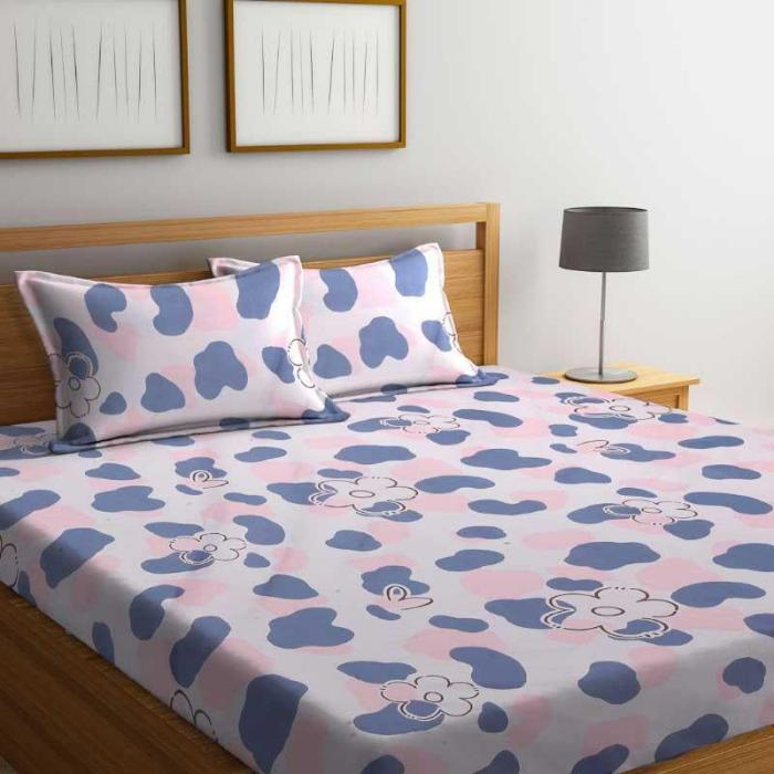 Flower Patch Printed Bedsheet  |   Abstract Bedsheets Abstract Bedsheets Abstract Bedsheets