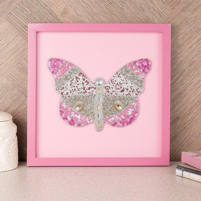 Flutter Friend Wall Accent  |   Wall Accents Wall Accents Pink