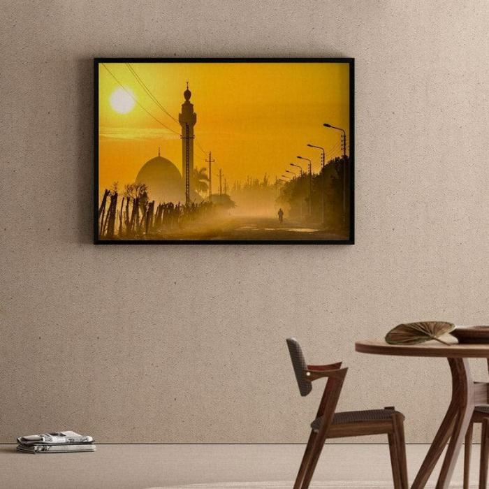 Foggy Morning Wall Painting  |   Wall Art & Paintings Wall Art & Paintings Wall Art & Paintings