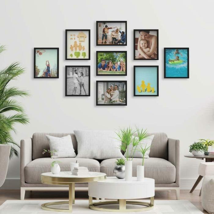 Frame Fables Photo Frame Collage – Set Of Nine  |   Photo-Frames Photo-Frames Black