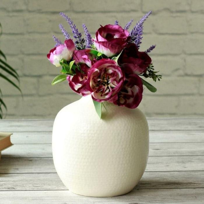 Francine Metal Vase  |   Vases Showpieces, Vases & Accent Bowls Vases