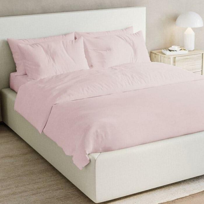 Freyda Solid Bedsheet  |   Solid Bedsheets Bedsheets Pink